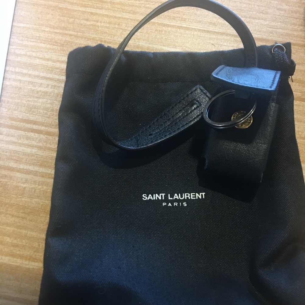 YSL bag padlock  holder